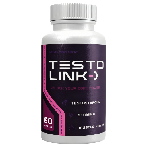 TestoLink voedingssupplement – 1 fles met 60 capsules