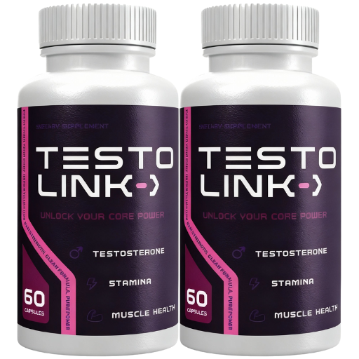TestoLink voedingssupplement – 2 flessen met 60 capsules